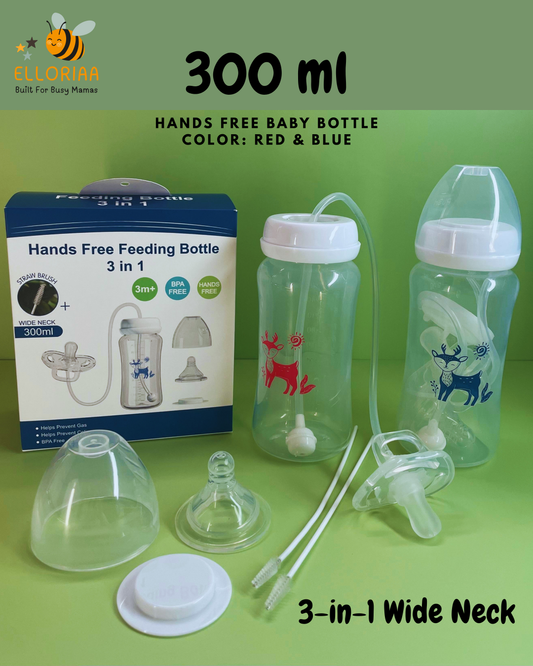 Hands-Free Baby Bottle