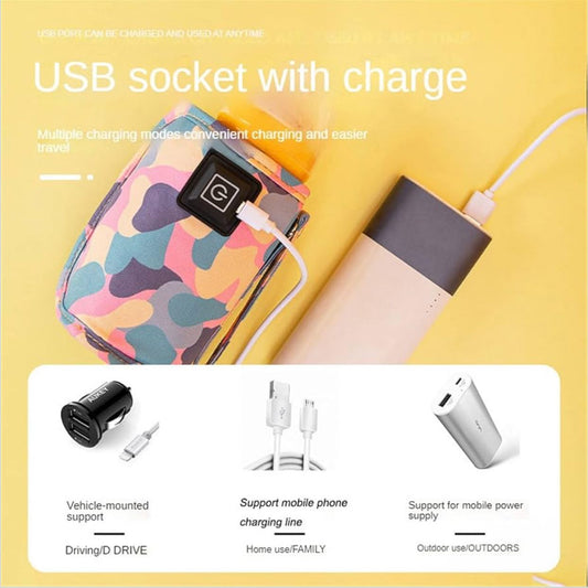 Baby Bottle Warmer-Portable & USB Connected