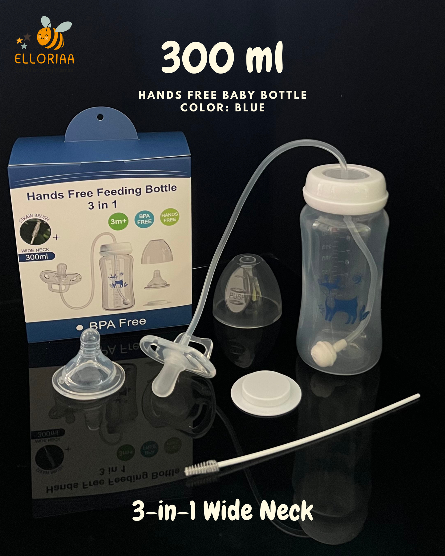 Hands-Free Baby Bottle