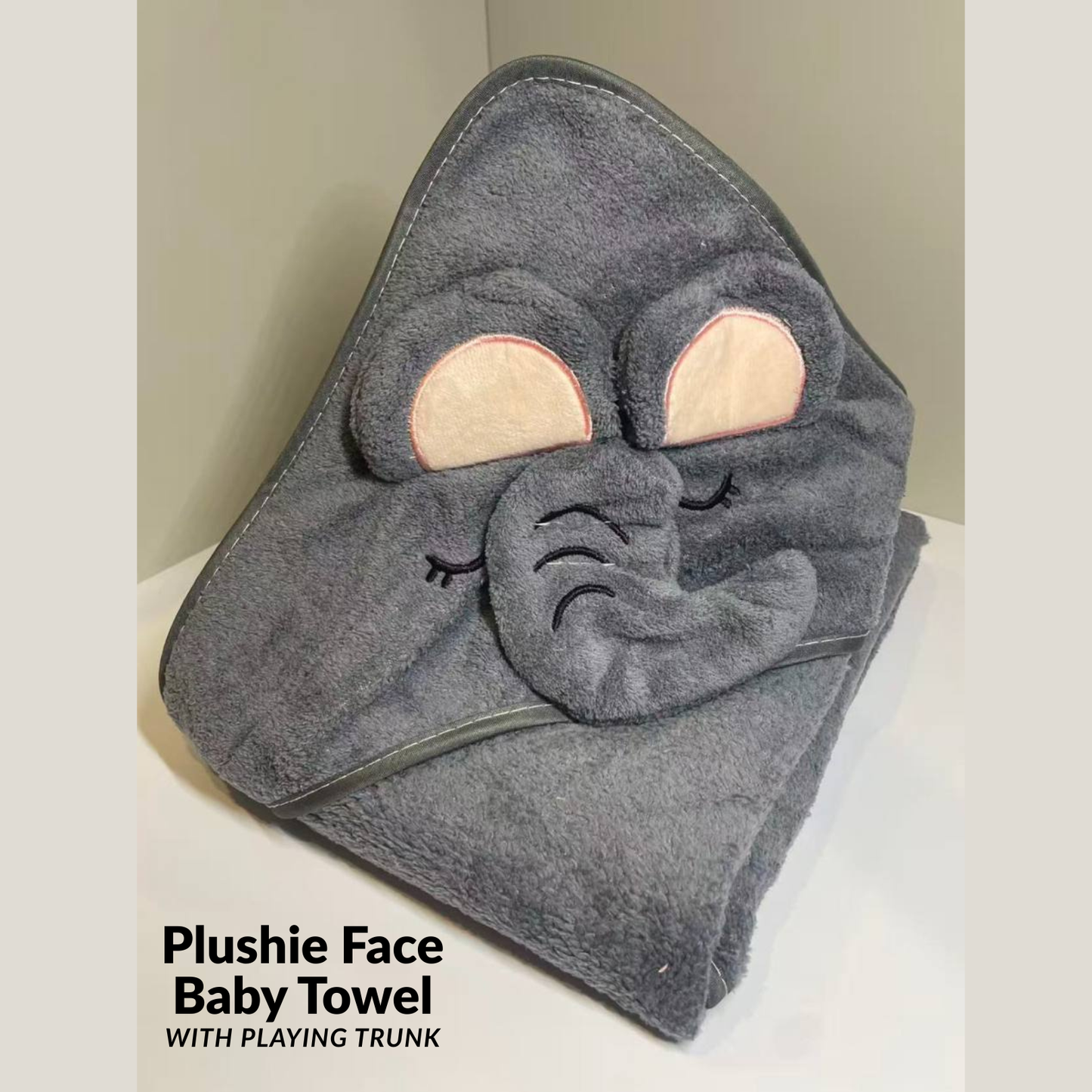 Plushie Face Baby Towel