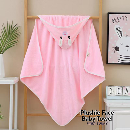 Plushie Face Baby Towel