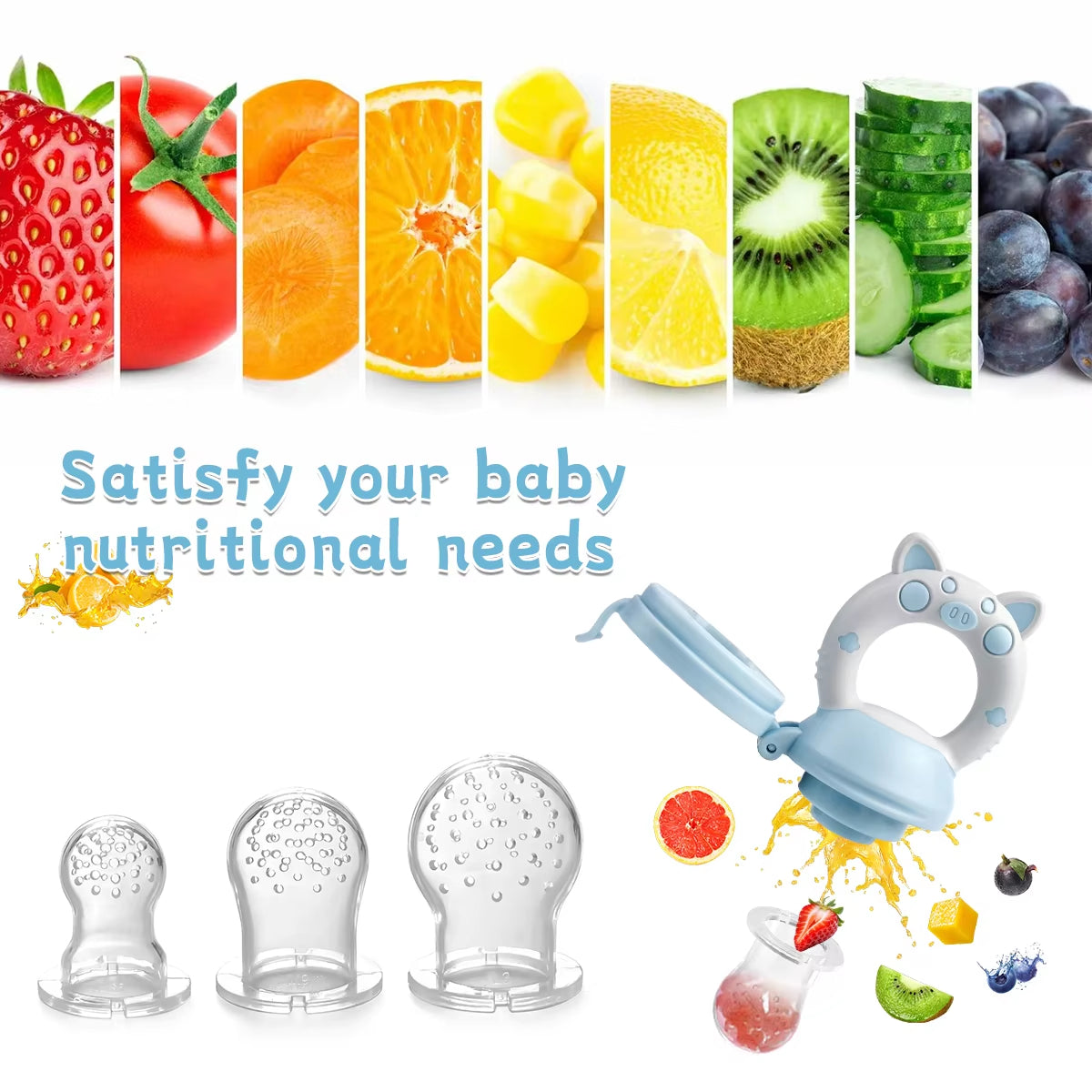 Silicone Fruit & Vegetable Feeder