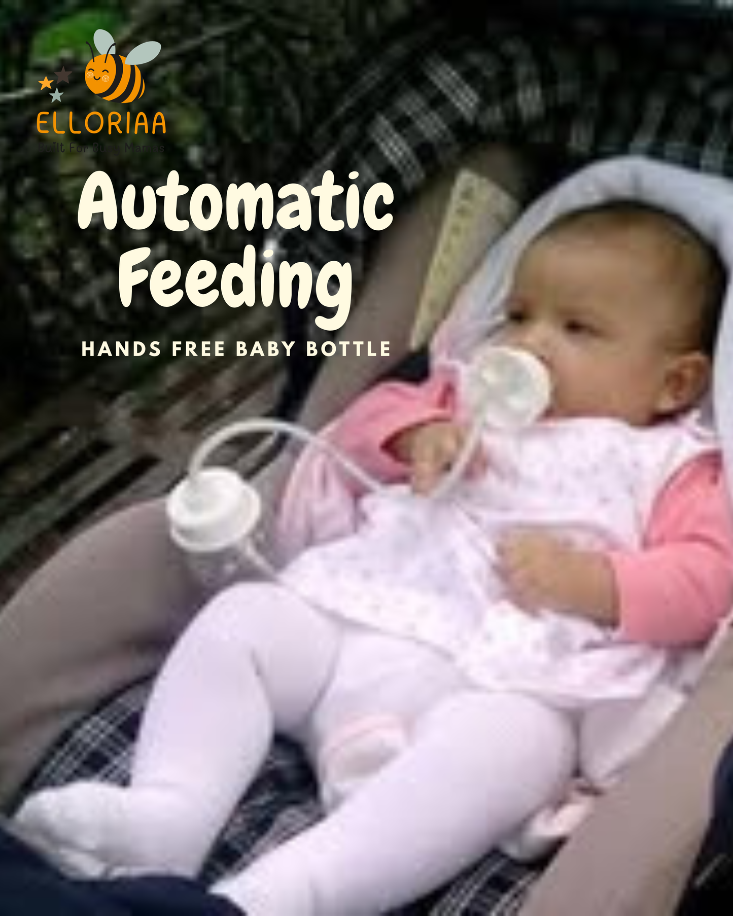 Hands-Free Baby Bottle