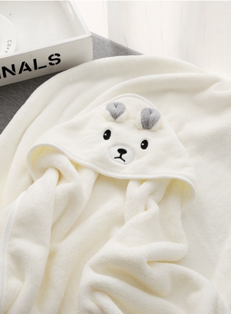 Plushie Face Baby Towel