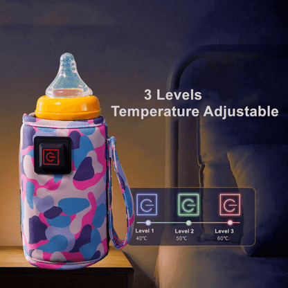 Smart Feeding Bundle - Portable bottle Warmer + Hands Free Bottle