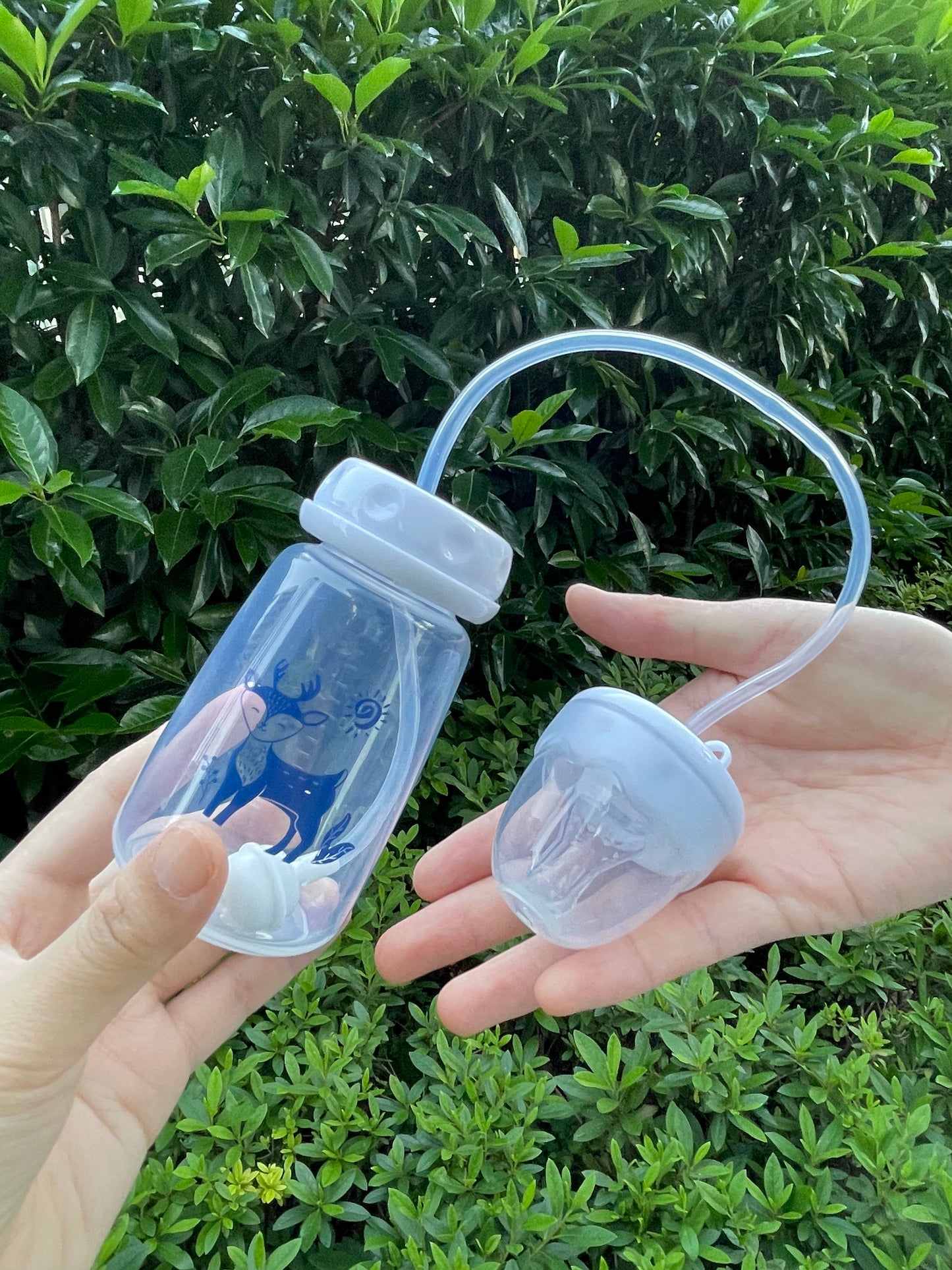 Smart Feeding Bundle - Portable bottle Warmer + Hands Free Bottle