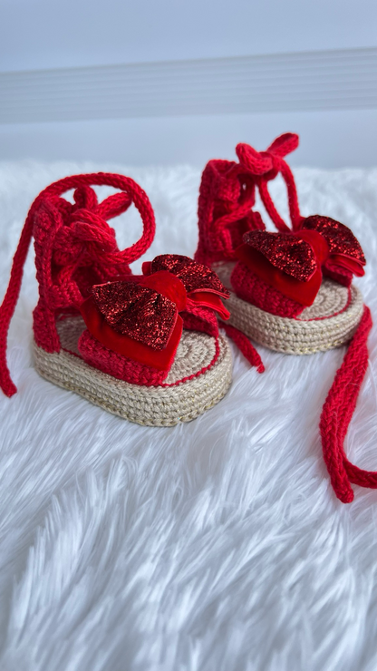 Rosy Bow Sandal