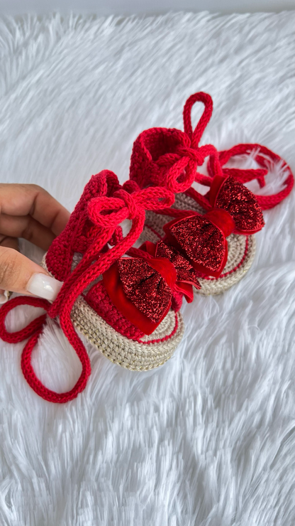Rosy Bow Sandal
