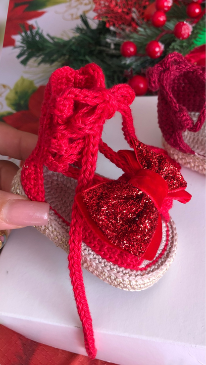Rosy Bow Sandal