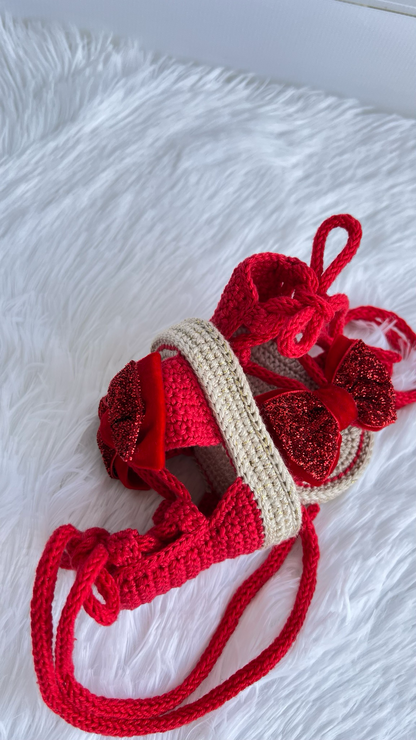 Rosy Bow Sandal