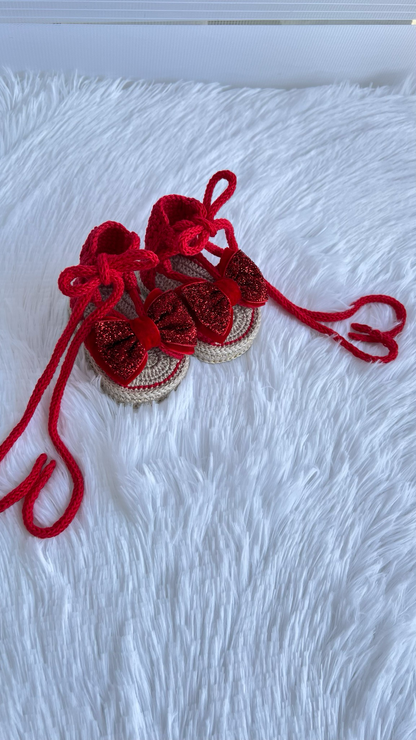Rosy Bow Sandal