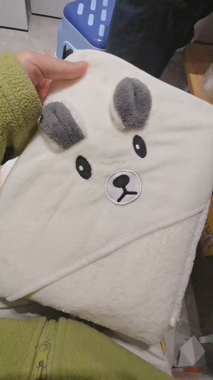 Plushie Face Baby Towel